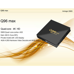 新しい高品質のAndroid 10.0 amlogic s905l2ファームウェアアップデートスマートTVボックスamlogic 4k Q96maxスマートTVボックスAndroid - Product Image 4