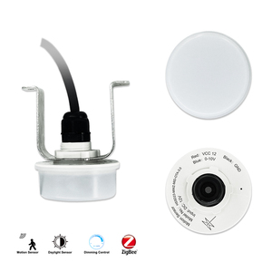 Sensor de Radar de microondas con luz Led sensible Detección de presencia de movimiento Sensor de movimiento infrarrojo para luz