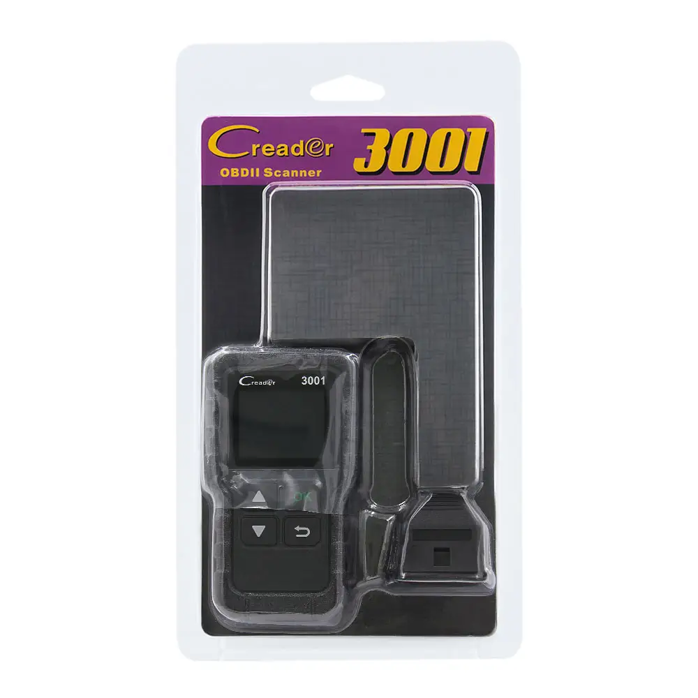 Buen Precio de la pantalla colorida lanzamiento X431 Creader 3001 OBD2 de EOBD lanzamiento CR3001 código escáner lector