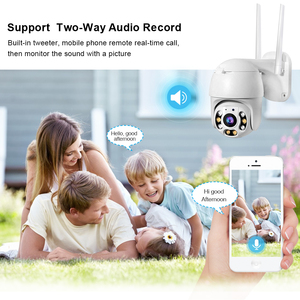 LOOSAFE 1080P wifi ip迷你红外快球ptz摄像机CCTV安全360度无线摄像机自动运动跟踪ip摄像机 - Product Image 6