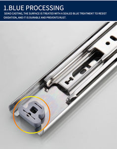 51mm Nặng dutydrawer <span class=keywords><strong>SLIDES</strong></span> 68kg tải bóng mang Side mount <span class=keywords><strong>SLIDES</strong></span> - Product Image 3