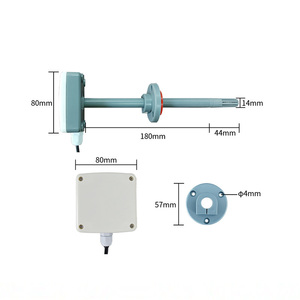 Atech温度湿度センサーパイプタイプ測定器ダクトタイプ湿度および温度センサー - Product Image 4
