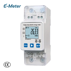 Medidor de riel DIN multifunción monofásico 2P 485 Gestión del consumo de energía y monitoreo Entrada y salida del relé - Product Image 1