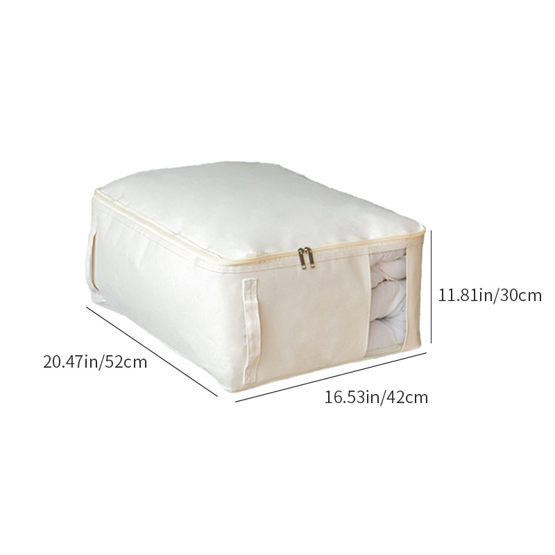 Sac de couette en coton imperméable, épais et transparent, très grande taille