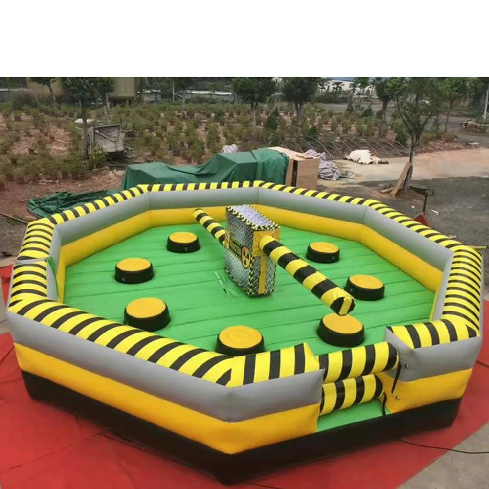 Jogo interativo inflável popular da equipe, jogos adultos para eventos da festa