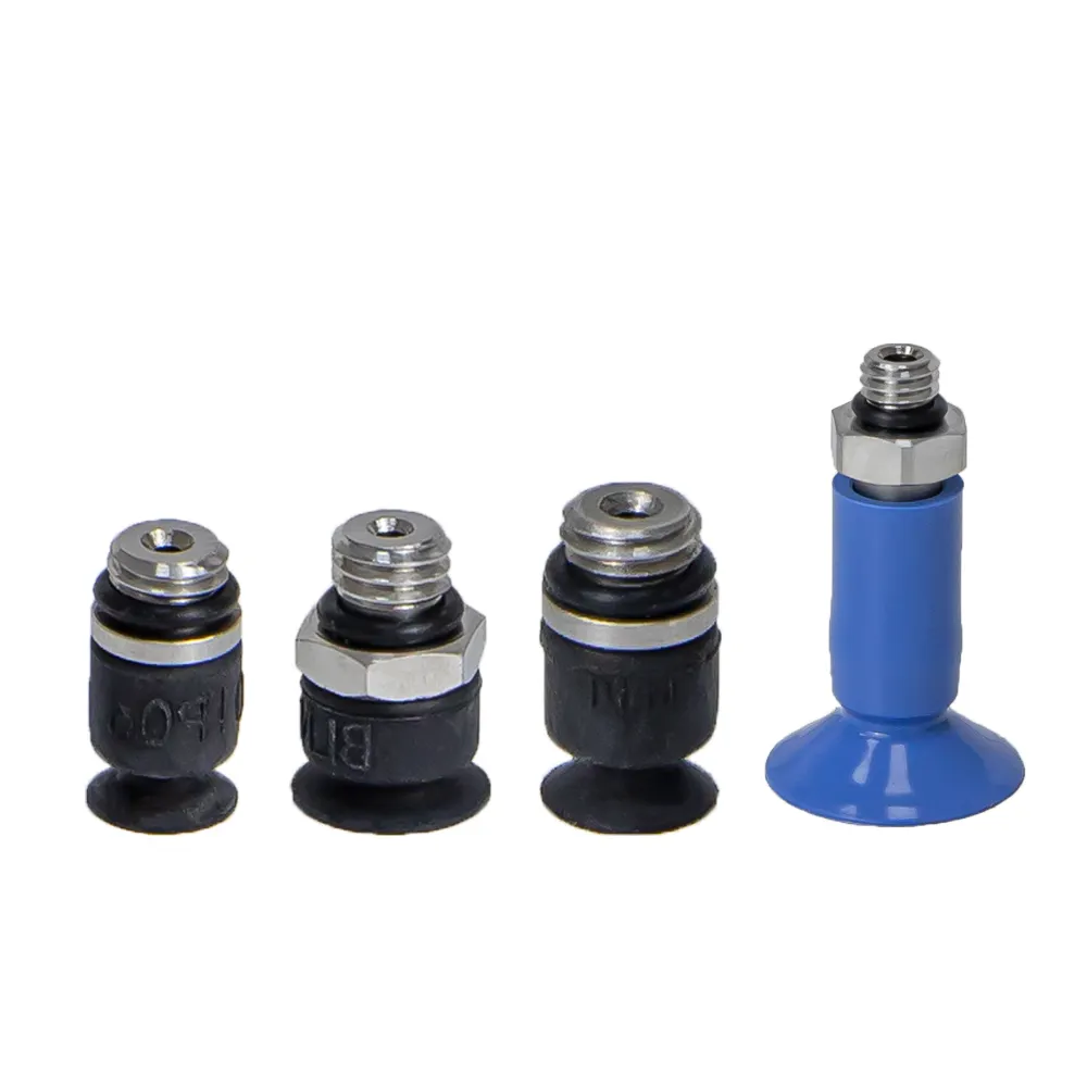 EPDM mini flat suction cup  with threaded combination suction cup  mechanical arm accessory vacuum suction cup