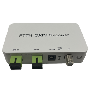 Ricevitore TV CATV FTTH WDM AGC ricevitore ottico nodo a fibra ottica Mini FTTH AGC 1 Pon ricevitore CATV nodo fibra ottica - Product Image 4