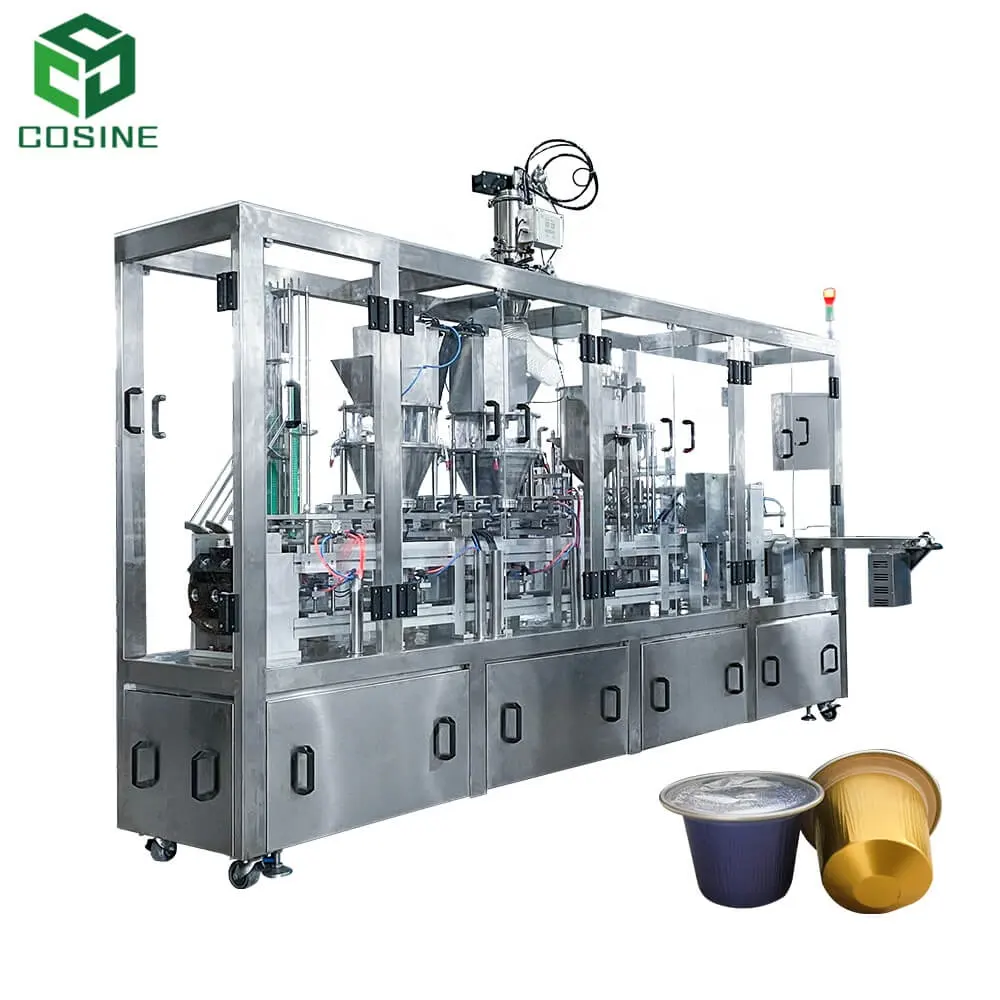 Shanghai factory price automatic nespresso coffee capsule making machine