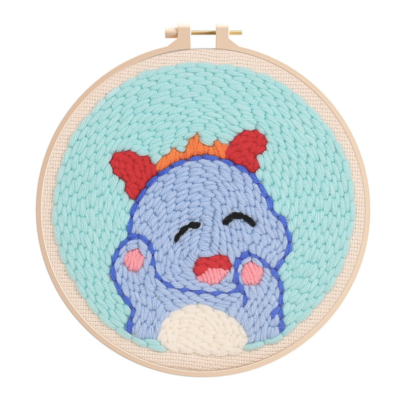 Broderie poke Zhuangzhuanglong 8 pouces