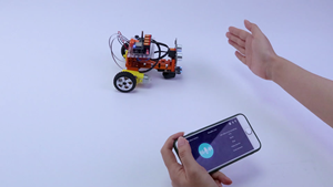 Weeemake-Kit de robótica programable 2WD para coche, Robot Educativo Compatible con Arduino