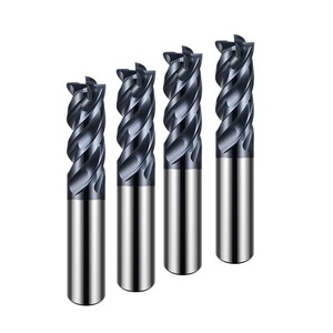 超硬エンドミル切削工具フライスカッターエンドミルステンレス鋼フライス用62度動的フライス加工