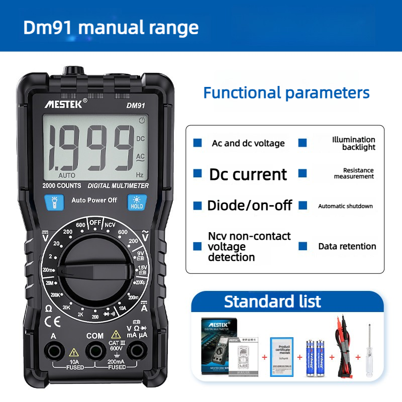 Configuración estándar DM91