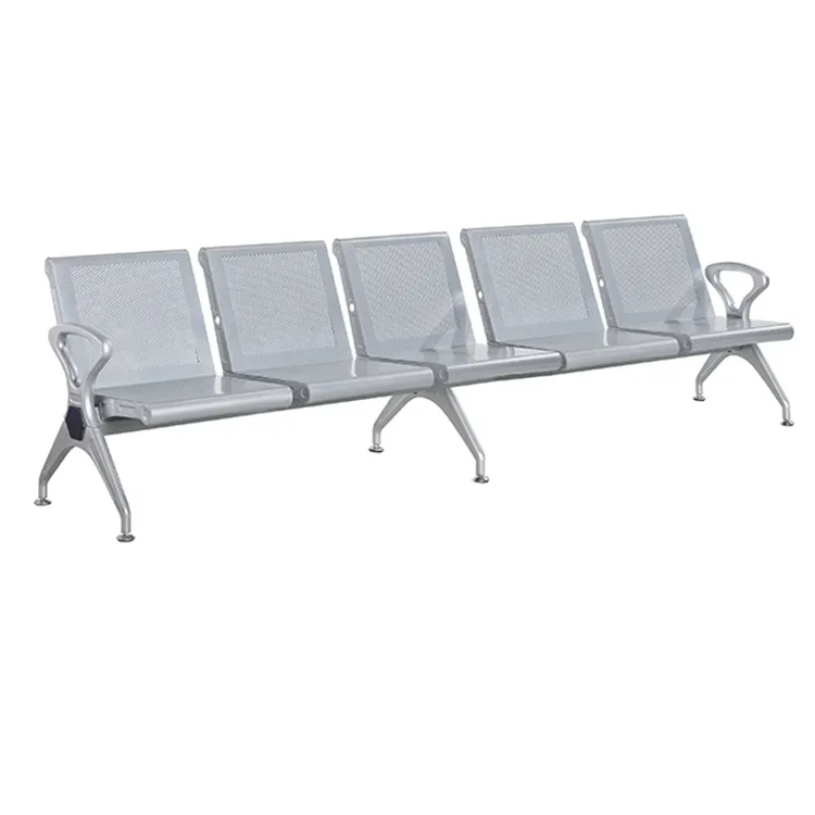 Chaise d'attente de lien médical de 5 places chaise d'attente d'aéroport chaise d'attente d'hospitol usine directement deliverey