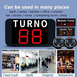 Wireless Voice Broadcast 2 <strong>Digits</strong> Show Customer Number Restaurant Hospital Bank Waiting Line <strong>Management</strong> <strong>Queue</strong> Calling <strong>System</strong> - Product Image 5