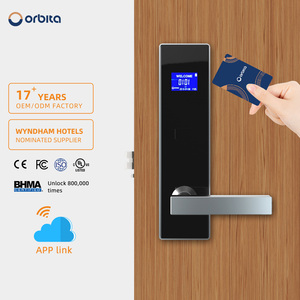 Orbita Intelligent Hotel Management Swipe Card Key Door Lock System con software de computadora