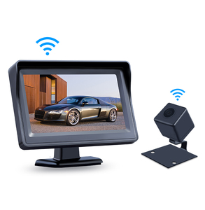 China RTS Wireless Car Backup <strong>Reverse</strong> Camera <strong>System</strong> 4.3 Inch <strong>LCD</strong> Monitor for 12V Car Rear View Camera Wireless Car Cam - Product Image 2