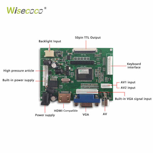 1280x800 resolution 7 inch tft <strong>display</strong> ips <strong>lcd</strong> module <strong>with</strong> 39pins LVDS interface <strong>lcd</strong> controller board for Pad &amp;Tablet - Product Image 4