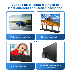 Factory Price 55&quot; Panel Install 3*3 Processor Wall Mount <strong>Controller</strong> Advertisement Screen DID <strong>Display</strong> <strong>LCD</strong> Video Wall - Product Image 5