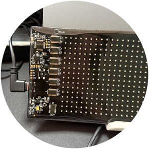 RGB LED 자동차 사인 프로그래밍 가능한 LED 매트릭스 패널 유연한 화면 디스플레이 애니메이션 메시지 스크롤 사인 APP 자동차 제어 - Product Image 4