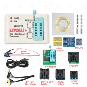 EZP2023 + USB High-Speed Easy Pro <strong>SPI</strong> <strong>FLASH</strong> <strong>Programmer</strong> 24/25/93 <strong>BIOS</strong> 25T80 Offline Duplication Programming