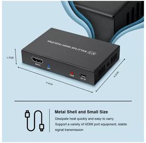 Divisor HDMI Mini 4k 2k HD 4k, 1 en 4, salida HDCP1.2, distribuidor de Audio y vídeo, 4 en 1, HDMI, precio de fábrica - Product Image 5
