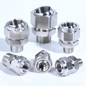 Threaded bóng nhanh chóng kết nối ống SS có thể điều chỉnh xoay khớp có thể điều chỉnh bóng Phụ kiện phổ bóng doanh - Product Image 5