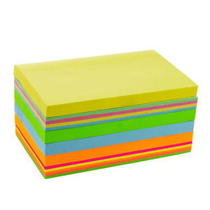 Bloc de notas personalizado Índice-Bloc de notas de papel publicado Pegatinas Suministros de oficina Bloc de notas pequeño para uso estacionario de oficina Bloc de notas adhesivas - Product Image 5