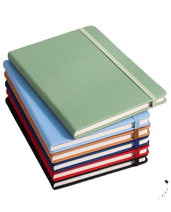 Elastic band <span class=keywords><strong>notebook</strong></span> jornal couro capa dura alunos pad planejador diário escritório suprimentos sublimação espaços em branco promocional personalizado