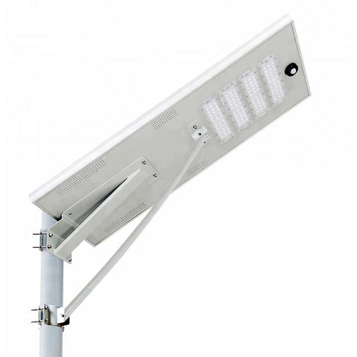 Factory Direct Radar Sensor Solar Road Light Pole Lamp Aluminum Motion Sensor Integrated Led Solar Street Light