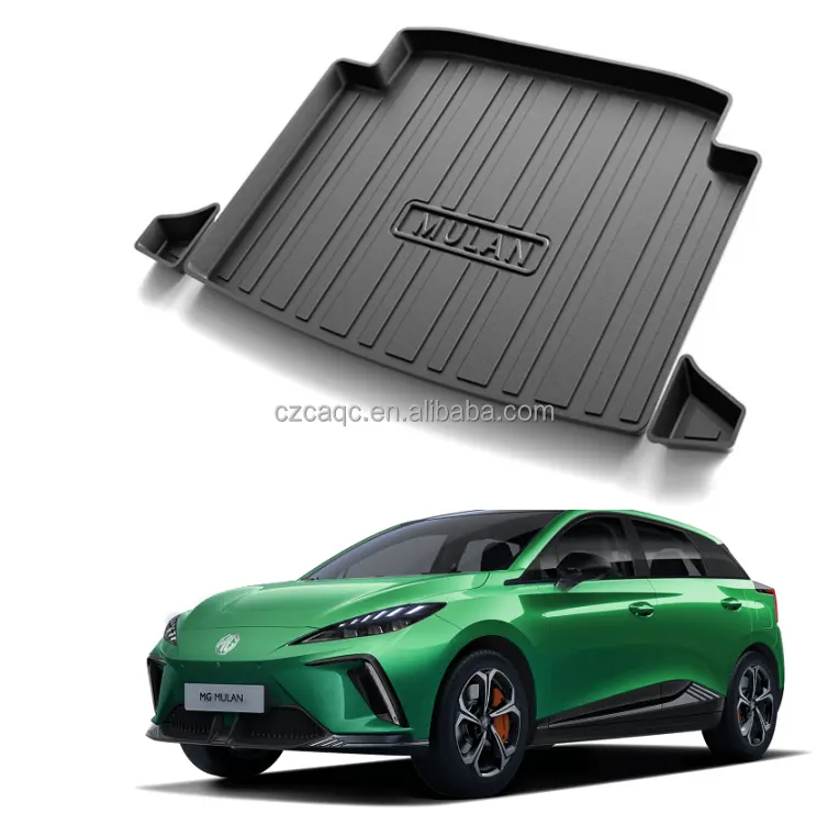 Venda quente à prova d'água de borracha 3d TPE carro Tronco Mat Para MG Mulan MG4 Xpower 2022 MG4 ELÉTRICO