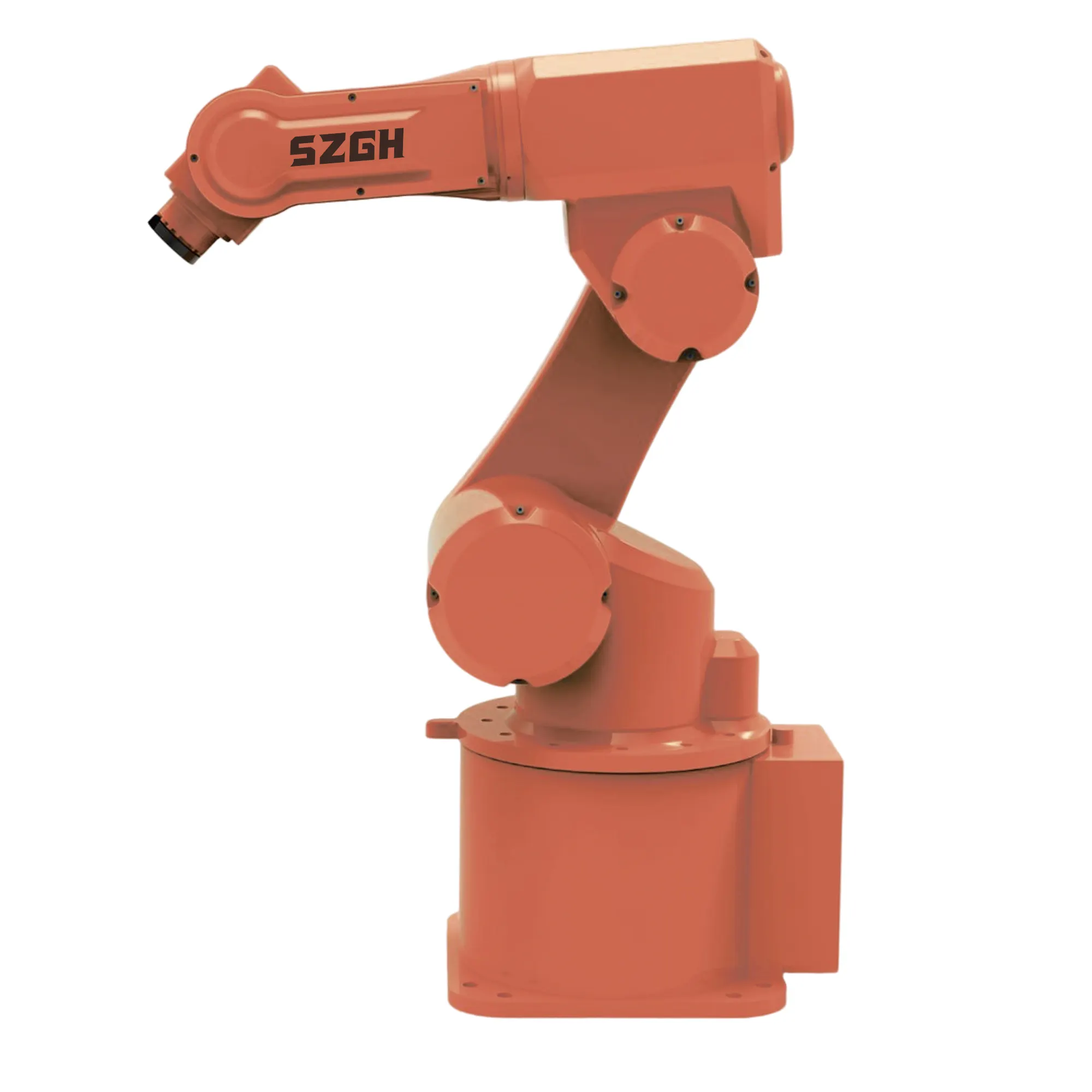 Braccio di saldatura Robot a 6 assi con componenti PLC e nucleo del motore per la lavorazione di saldatura a braccio robotico industriale generale