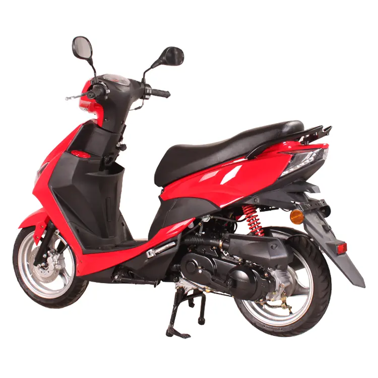 Ucuz fiyat Moped lüks uzun menzilli 150cc motor gaz scooter 50cc motosiklet 49cc