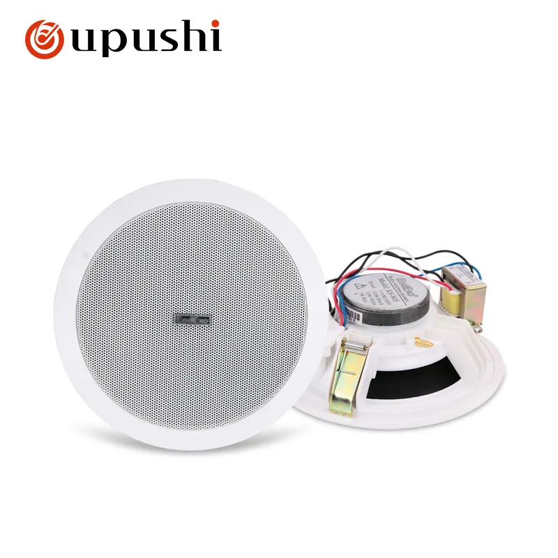 Oupushi KS-805 6.5 ''Ronde Plafond Luidspreker Hifi Geluidskwaliteit Home Audio Plafond Luidspreker In Muur