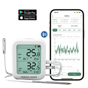 Smart LCD Bluetooth temperatura sensor de humedad temperatura Monitor de humedad - Product Image 1