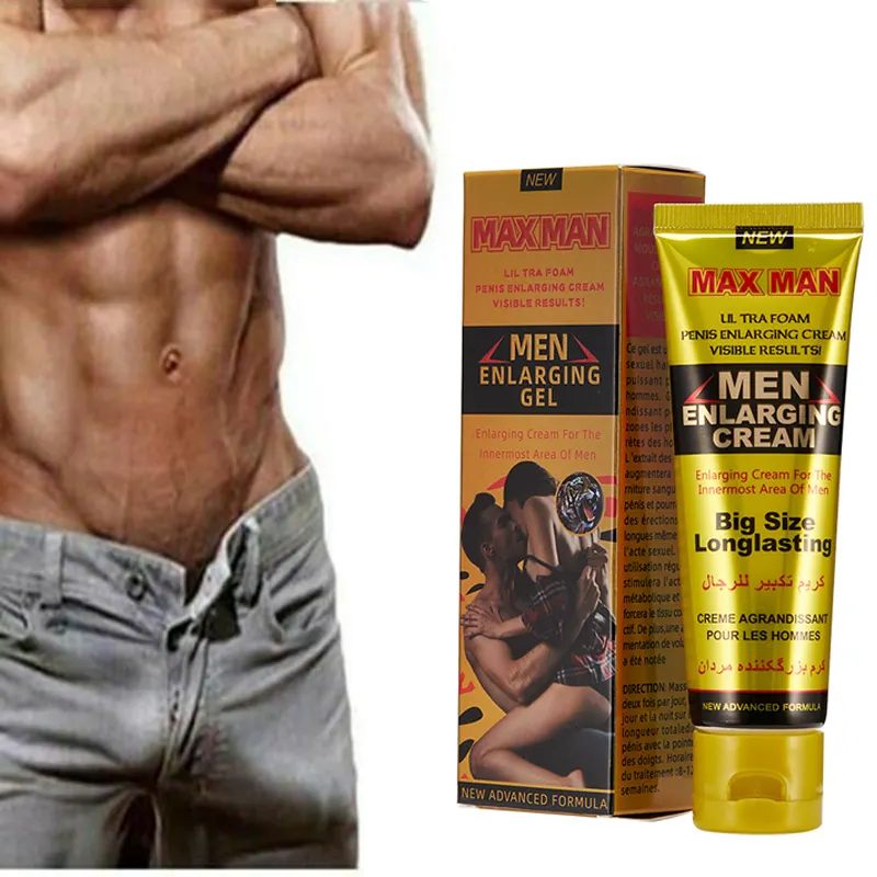 Vente en gros Crème de massage pour croissance épaississante du pénis pour homme Massage augmentant la bite pour hommes en érection XXL