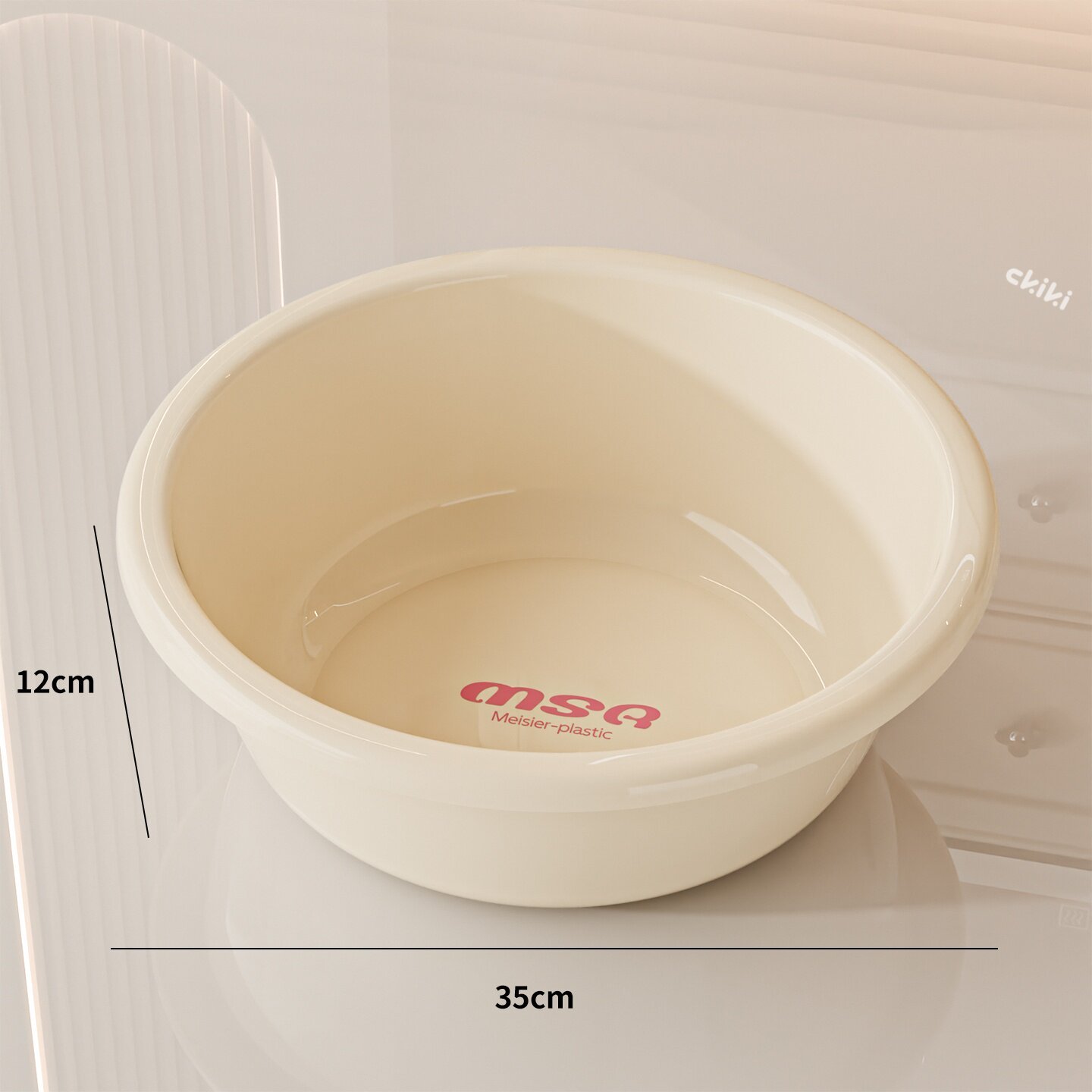 Single basin-milk foam pink-for washing face and bottom
