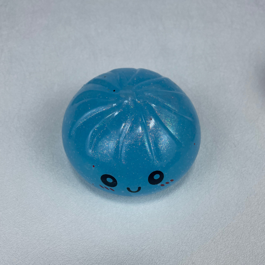 1 bolsa azul sin adornos