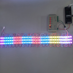 RGB полноцветный 1,2 Вт WS2811 управление IP68 водонепроницаемый SMD 3030 3led Инжекционный 12 В Светодиодный модуль для украшения рекламных вывесок - Product Image 6
