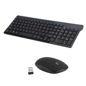 2.4g bateria tipo mini silencioso jogo, escritório trabalho teclado sem fio e <span class=keywords><strong>mouse</strong></span> conjunto