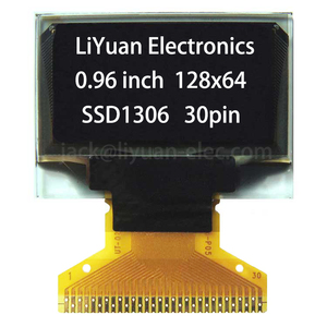 Display LCD OLED 0.96x64 piccolo da 128 pollici modulo Display Oled giallo/blu interfaccia SSD1306 SPI I2C - Product Image 6