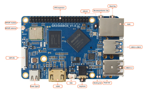 Cortex-A55 Quad-core RK3566 Computer a scheda singola per IoT industriale - Product Image 5