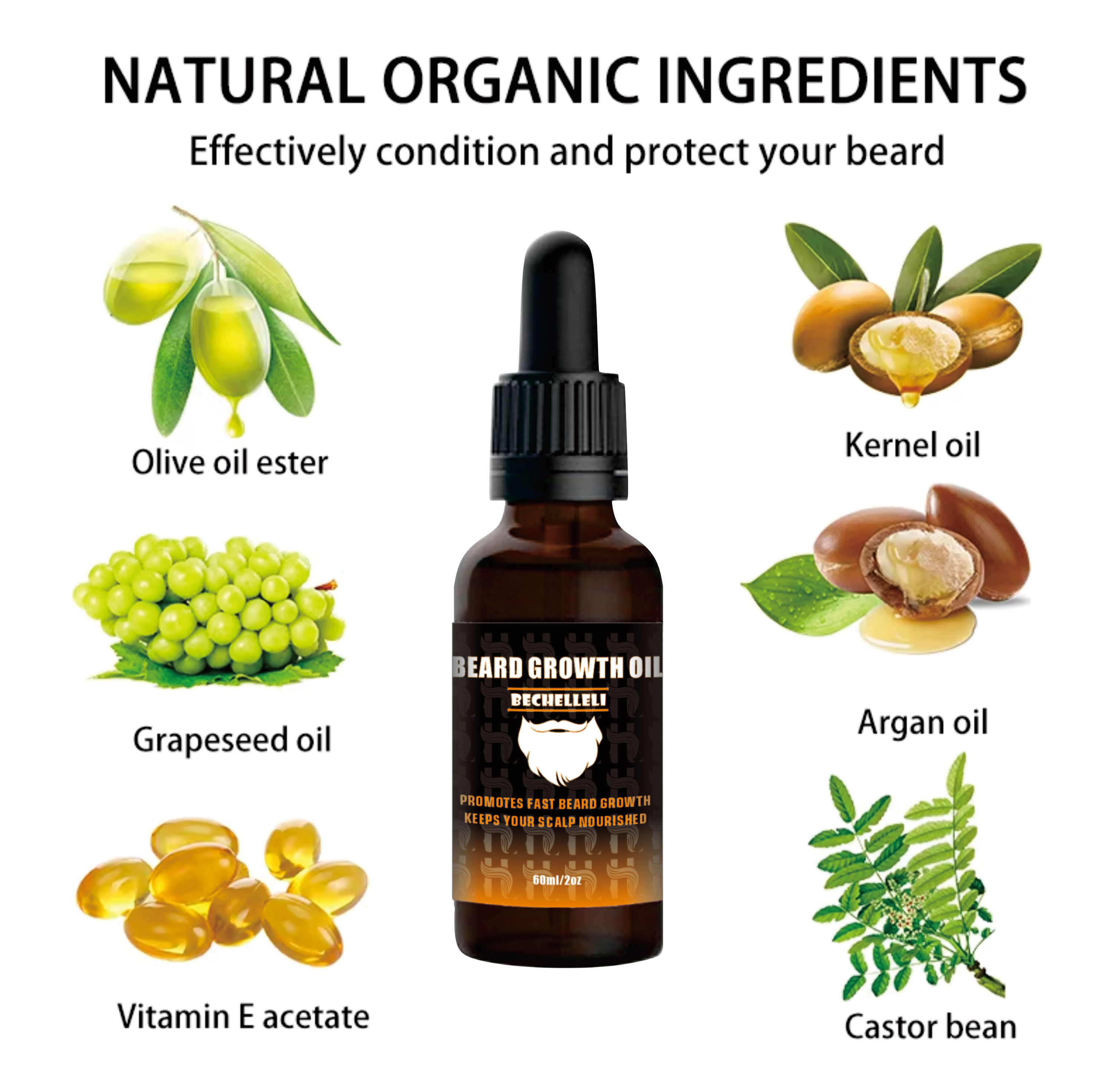 beard oil 60ml