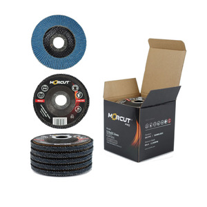 Flap đĩa 115mm Zirconia T29 cho máy mài góc 80 Grit OEM chất lượng cao 80 tốc độ mét/giây CQC chứng nhận 3 năm bảo hành - Product Image 1