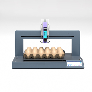 Hoch auflösende Eier tinten strahl-/Datums-Chargencode-Druckmaschine Touchscreen-Steuerung Chargen nummer Eier-Tinten strahl drucker - Product Image 4