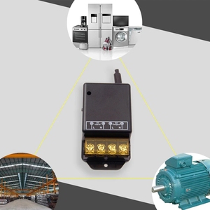 KR2201B+KT05 75 V-250 V 30 A Relais 1CH kabelloser Fernsteuerungsschalter-Kit 433 M Empfänger für Lichtmotor oder Wasserpumpenregler - Product Image 4