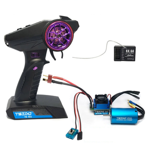Fırçasız Combo yükseltme kiti Motor Esc alıcı RC Servo seti için MJX Hyper Go HBX REMO hobi WLtoy 1/12 1/14 1/16 1/18 araba - Product Image 1