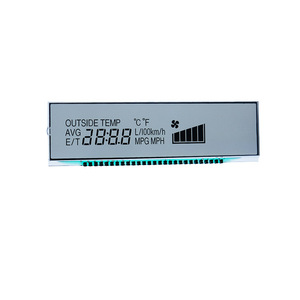 Werkseitig angepasster billiger Segment code bildschirm Industrielles LCD-Auto-LCD