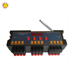 HAPPINESS 24 cuse sistema di sparo di fuochi d'artificio con telecomando Wireless programmabile