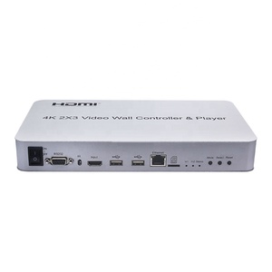 HDMIマルチスクリーン4K 2x3ビデオウォールコントローラー & プレーヤーサポートHDMI/USB入力 - Product Image 2