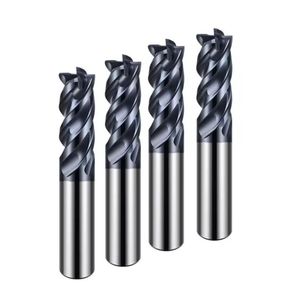 Hrc58 Tungsten Steel Carbide 4 Flutes End Mill with <strong>Weldon</strong> Shank CNC Milling Cutter Tool for Metal - Product Image 6